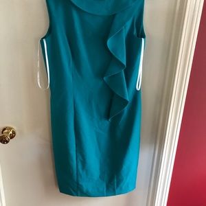 Calvin Klein teal dress